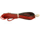 Rising Dragon | LED Cable, Red-Black